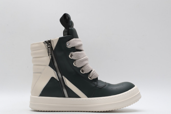 rick owen.s sneaker ro-087（green color）