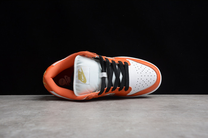 nike sb dunk low white and orange dh3228-181