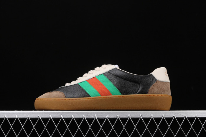 gc jbg leather and sued black