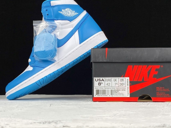 jordan 1 retro unc 555088-117