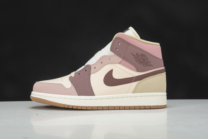 jordan 1 mid se dark pony smoky mauve (w) do7440-821