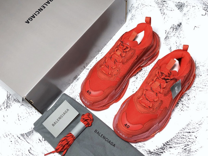 balenga triple s burgundy red 541624 w0901 6016