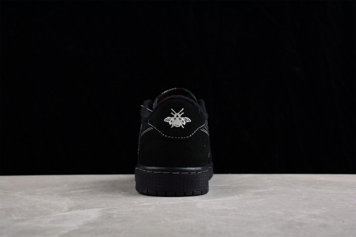 travis scott x air jordan 1 low og “black/phantom”  dm7866-100
