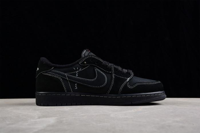 travis scott x air jordan 1 low og “black/phantom”  dm7866-100