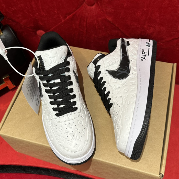 lou vuit sci-fi sneakers& nike air force 1  lvs&naf-003
