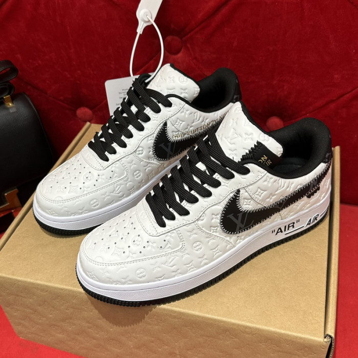 lou vuit sci-fi sneakers& nike air force 1  lvs&naf-003