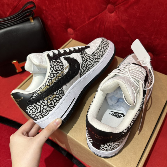 lou vuit sci-fi sneakers& nike air force 1  lvs&naf-002