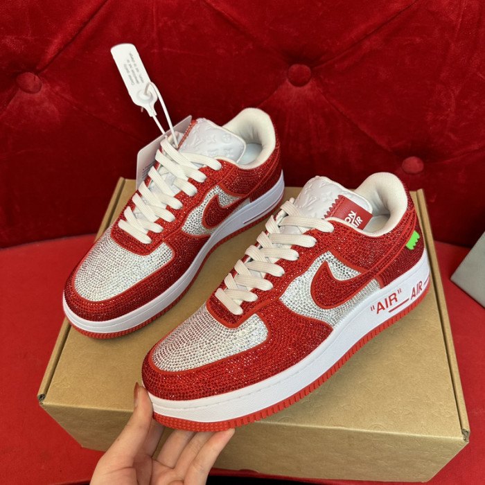 lou vuit sci-fi sneakers& nike air force 1  lvs&naf-006