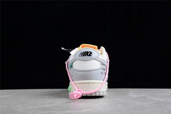 nike dunk low ow lot 9 - dm1602-109